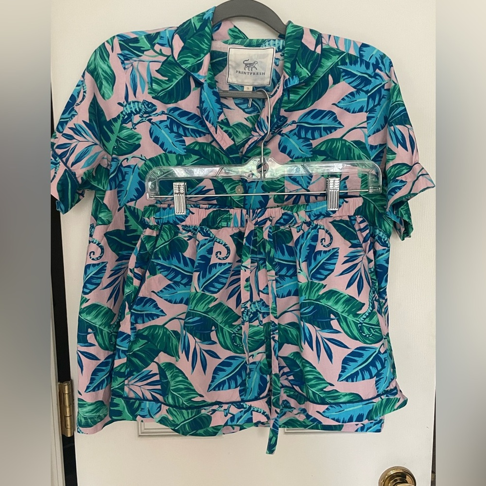 Printfresh Karma Chameleon Pajamas XS